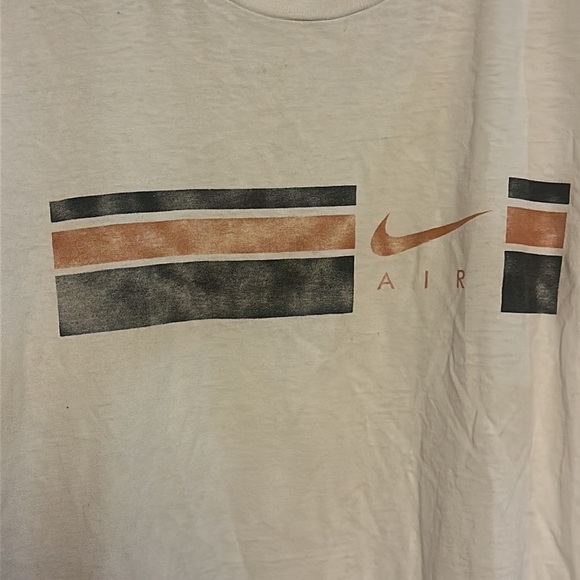 Vintage Nike Air T-Shirt Mens XL White Short Sleeve Tee Swoosh - Picture 2 of 8